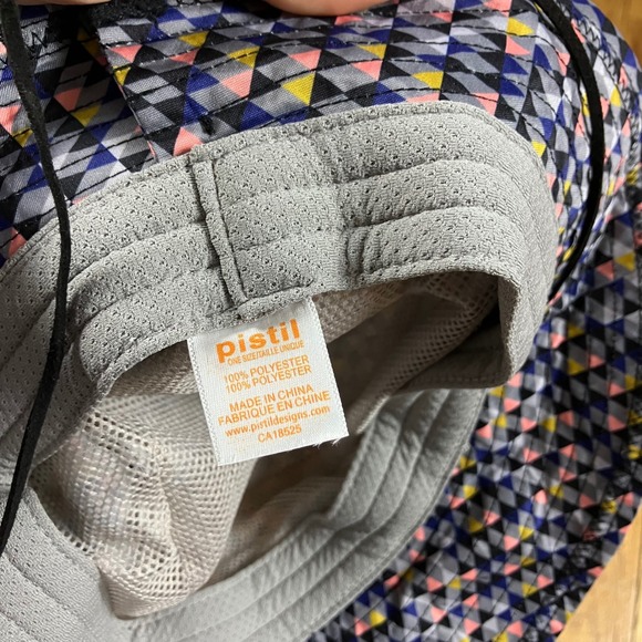 NEW Pistil Tokyo Bucket Hat Geometric Print One Size Unisex - Picture 2 of 3